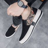 Zapatos de verano transpirables con suela suave y sin cordones para hombre